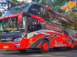 Sewa Bus pariwisata di Blitar terbaik harga murah