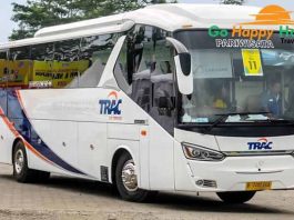 Sewa Bus Pariwisata PO Trac Surabaya Murah