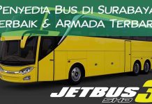 Daftar Harga Sewa Bus Pariwisata di Surabaya Terbaru Murah