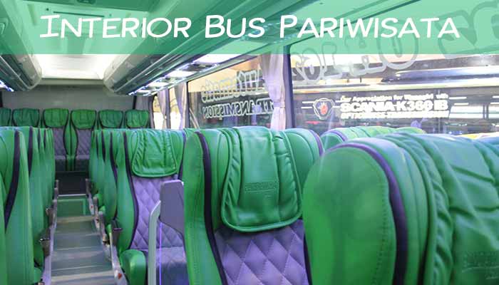 Interior Daftar Harga Sewa Bus Pariwisata di Surabaya Terbaru Murah